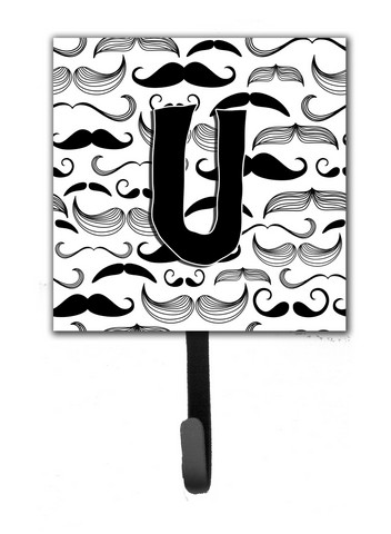 CJ2009-USH4 Letter U Moustache Initial Leash & Key Holder