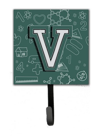 CJ2010-VSH4 Letter V Back To School Initial Leash & Key Holder