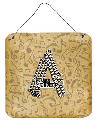 Picture of Carolines Treasures CJ2004-ADS66 Letter A Musical Instrument Alphabet Wall and Door Hanging Prints
