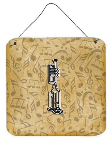 Picture of Carolines Treasures CJ2004-IDS66 Letter I Musical Instrument Alphabet Wall and Door Hanging Prints