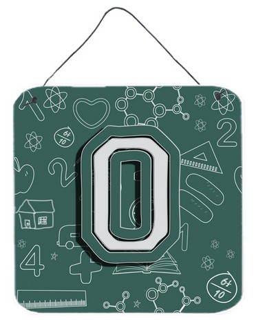 CJ2010-ODS66 Letter O Back To School Initial Wall and Door Hanging Prints