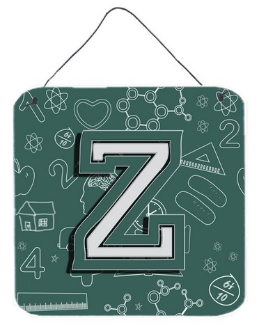 CJ2010-ZDS66 Letter Z Back To School Initial Wall and Door Hanging Prints