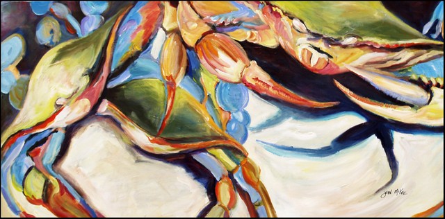 Crabs Indoor & Outdoor Runner Mat- 28 x 58 in.