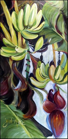 Bananas Too Indoor & Outdoor Runner Mat- 58 x 28 in.