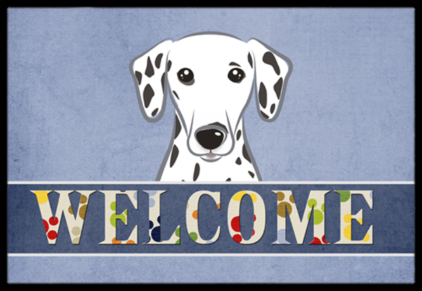 Dalmatian Welcome Indoor & Outdoor Mat- 24 x 36 in.