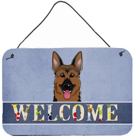 German Shepherd Welcome Wall and Door Hanging Prints
