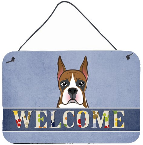 Boxer Welcome Wall and Door Hanging Prints