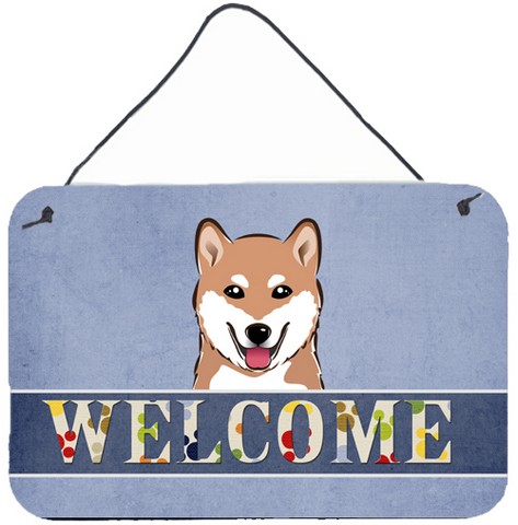 Shiba Inu Welcome Wall and Door Hanging Prints