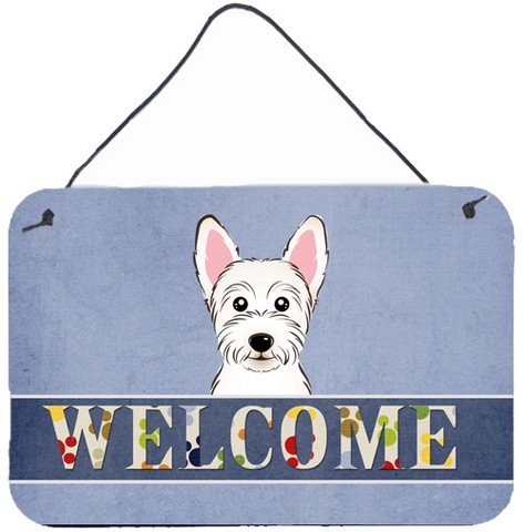 Westie Welcome Wall and Door Hanging Prints