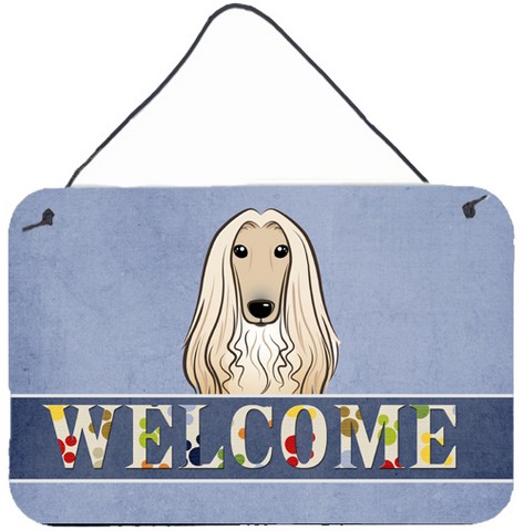 Afghan Hound Welcome Wall and Door Hanging Prints
