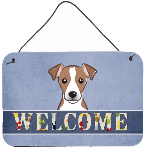 Jack Russell Terrier Welcome Wall and Door Hanging Prints