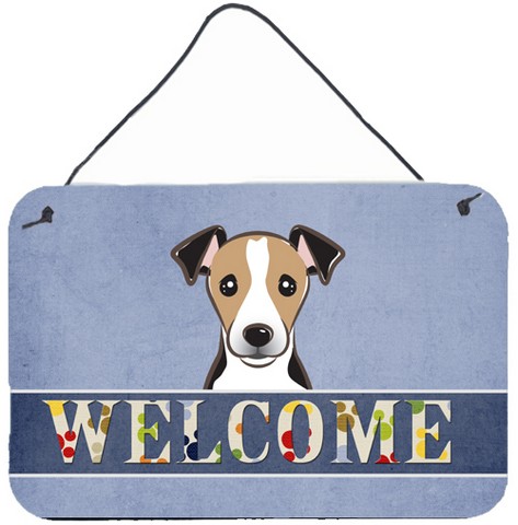 Jack Russell Terrier Welcome Wall and Door Hanging Prints