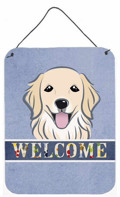 Golden Retriever Welcome Wall and Door Hanging Prints