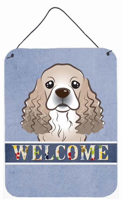 Cocker Spaniel Welcome Wall and Door Hanging Prints