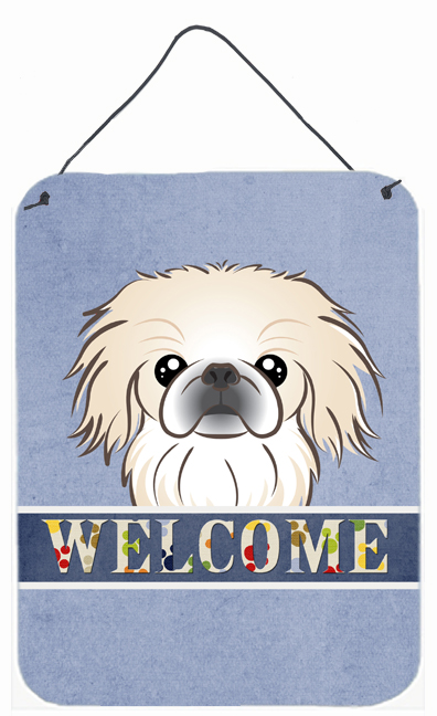 Pekingese Welcome Wall and Door Hanging Prints