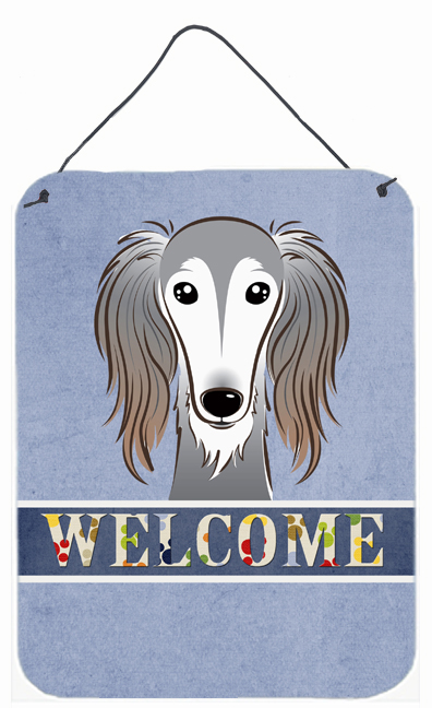 Saluki Welcome Wall and Door Hanging Prints