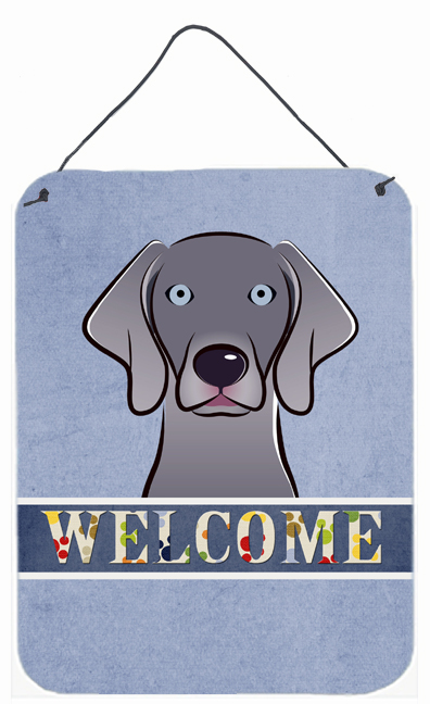 Weimaraner Welcome Wall and Door Hanging Prints