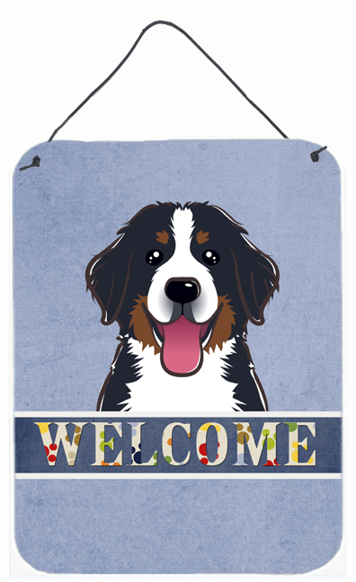 Bernese Mountain Dog Welcome Wall and Door Hanging Prints