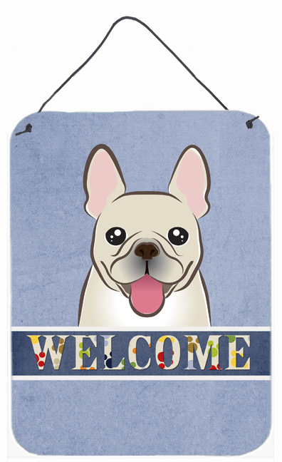 French Bulldog Welcome Wall and Door Hanging Prints