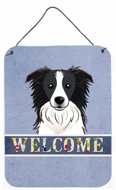 Border Collie Welcome Wall and Door Hanging Prints
