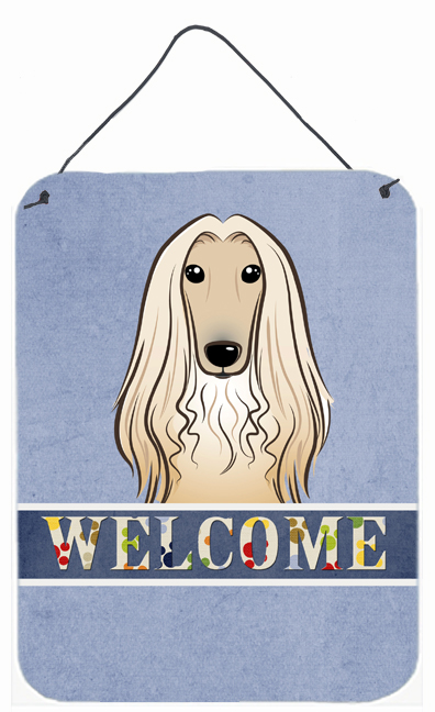 Afghan Hound Welcome Wall and Door Hanging Prints