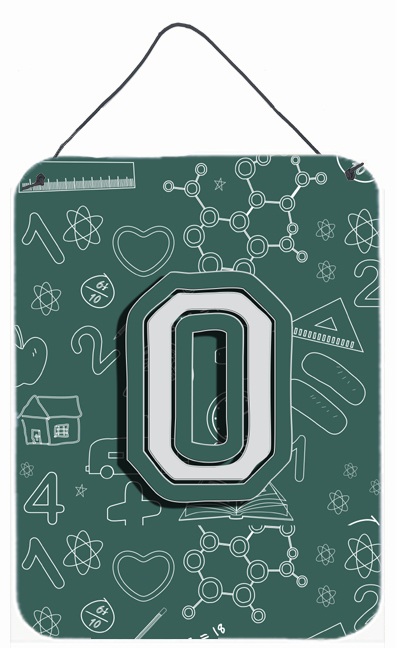 Letter O Back To School Initial Wall and Door Hanging Prints