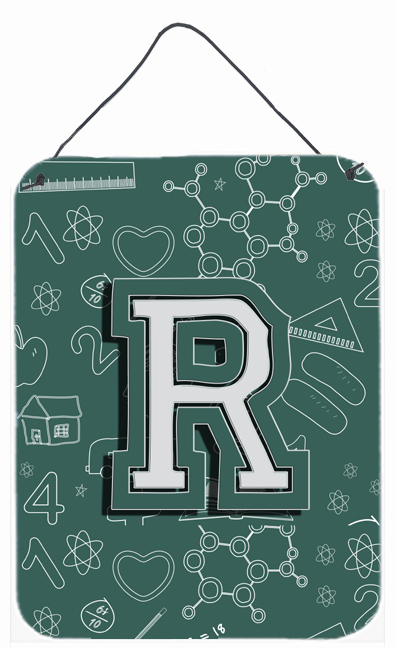 Letter R Back To School Initial Wall and Door Hanging Prints