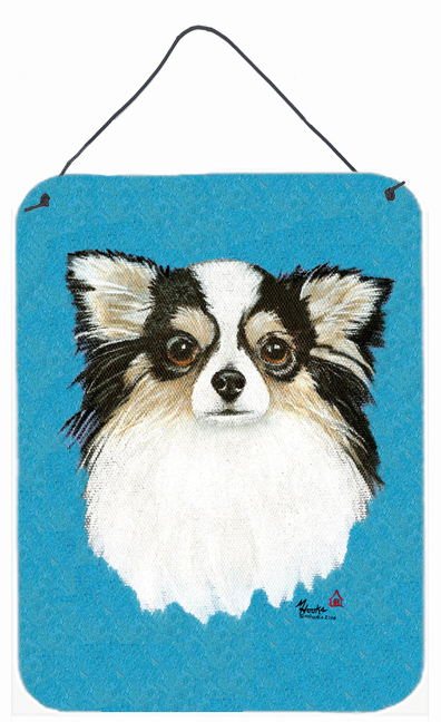 Chihuahua Blue Portrait Wall and Door Hanging Prints