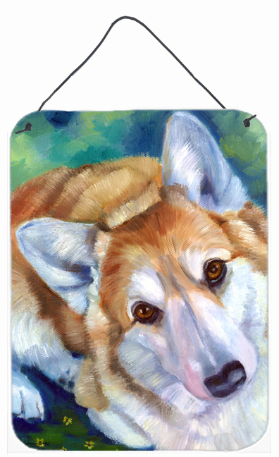 Corgi Mini Daises Wall and Door Hanging Prints