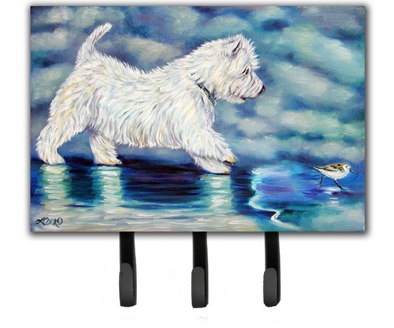 7334TH68 Misty Westie Leash & Key Holder
