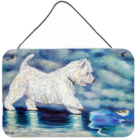 Misty Westie Wall and Door Hanging Prints