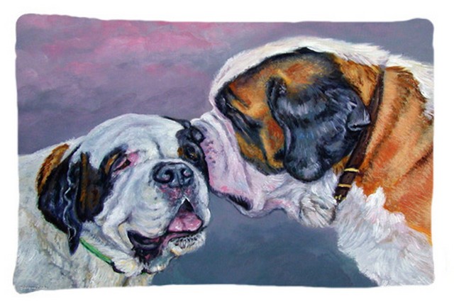 Saint Bernard Whisperear Fabric Standard Pillowcase