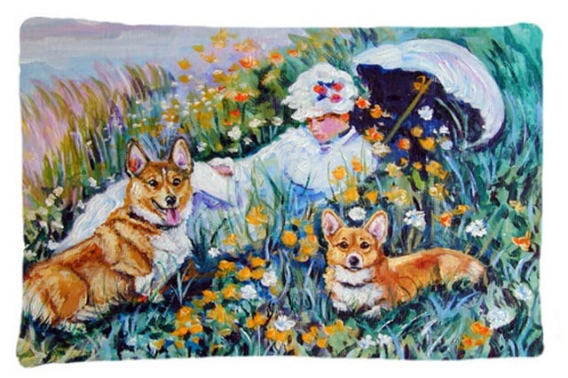 Corgi Classics Fabric Standard Pillowcase
