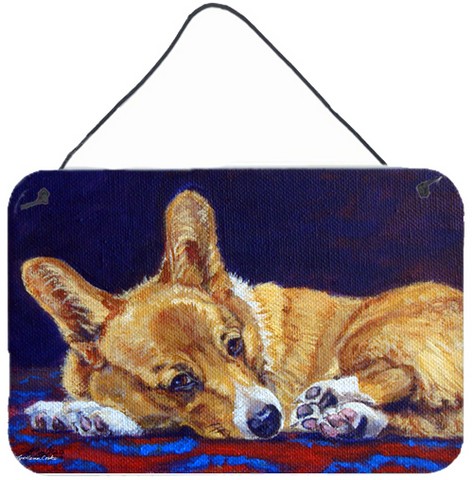 Corgi Blue Lonesome Wall and Door Hanging Prints