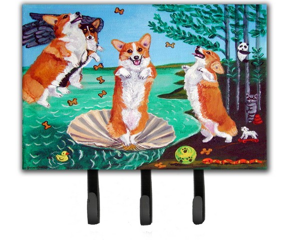 7319TH68 Corgi Birth Of Venus Leash & Key Holder