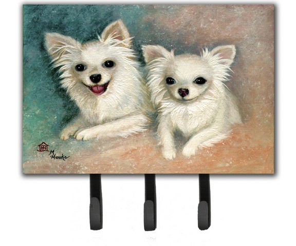 Chihuahua The Siblings Leash & Key Holder