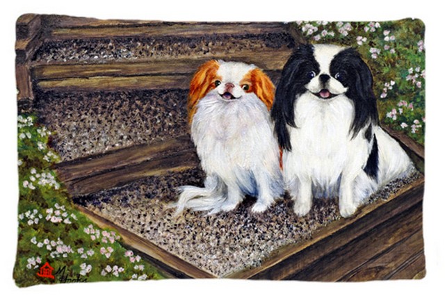 Japanese Chin Daddys Girls Fabric Standard Pillowcase