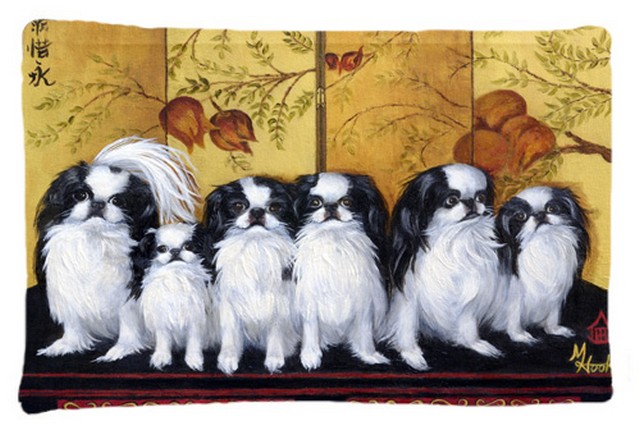 Japanese Chin Tea House Fabric Standard Pillowcase