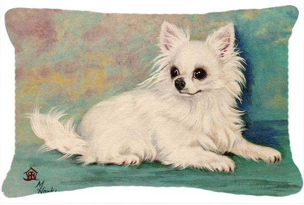 Chihuahua Queen Mother Fabric Decorative Pillow