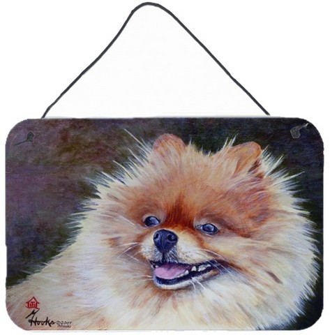 Pomeranian Head Wall and Door Hanging Prints