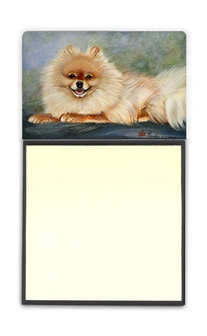 Pomeranian Full Body Sticky Note Holder
