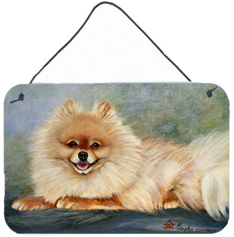 Pomeranian Full Body Wall and Door Hanging Prints