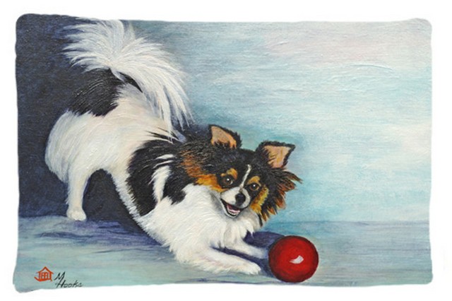 Chihuahua Play Ball Fabric Standard Pillowcase
