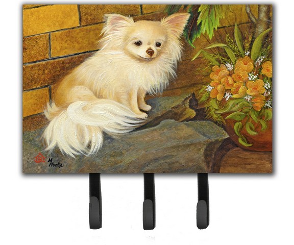 Chihuahua Just Basking Leash & Key Holder