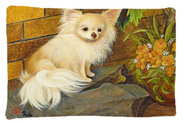 Chihuahua Just Basking Fabric Standard Pillowcase