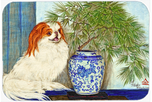 Japanese Chin Ming Vase Glass Cutting Board- Large