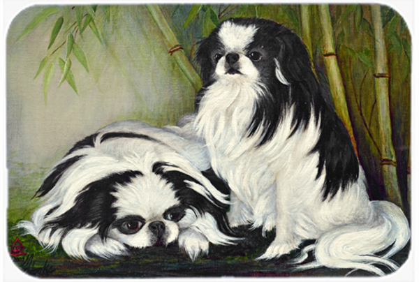 Japanese Chin Bamboo Garden Glass Cutting Board- Large