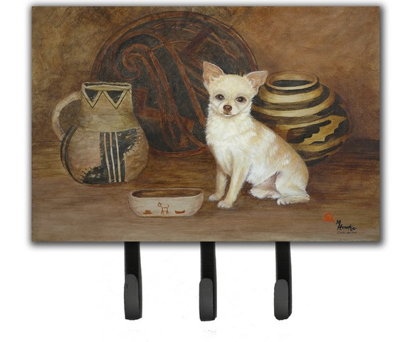 Chihuahua Ancient History Leash & Key Holder