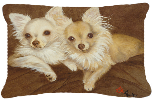 Chihuahua For The Pair Fabric Decorative Pillow