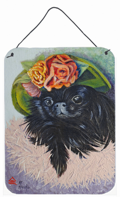 Black Pekingese Wall and Door Hanging Prints